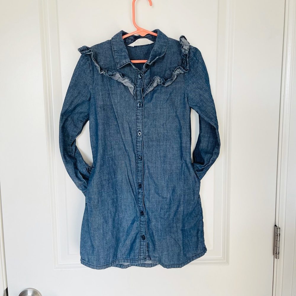 H&M girl denim dress